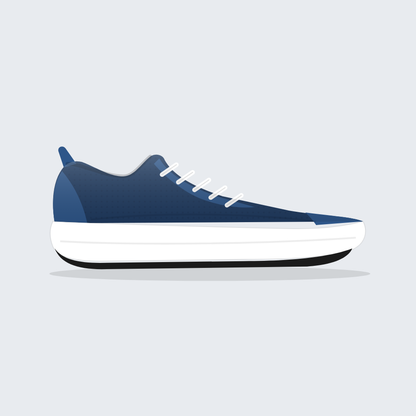 Tênis de Corrida Blank Pace Lite Azul Marinho